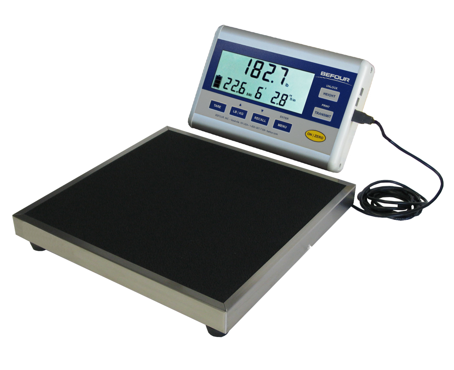 MX115 portable platform healthcare scale